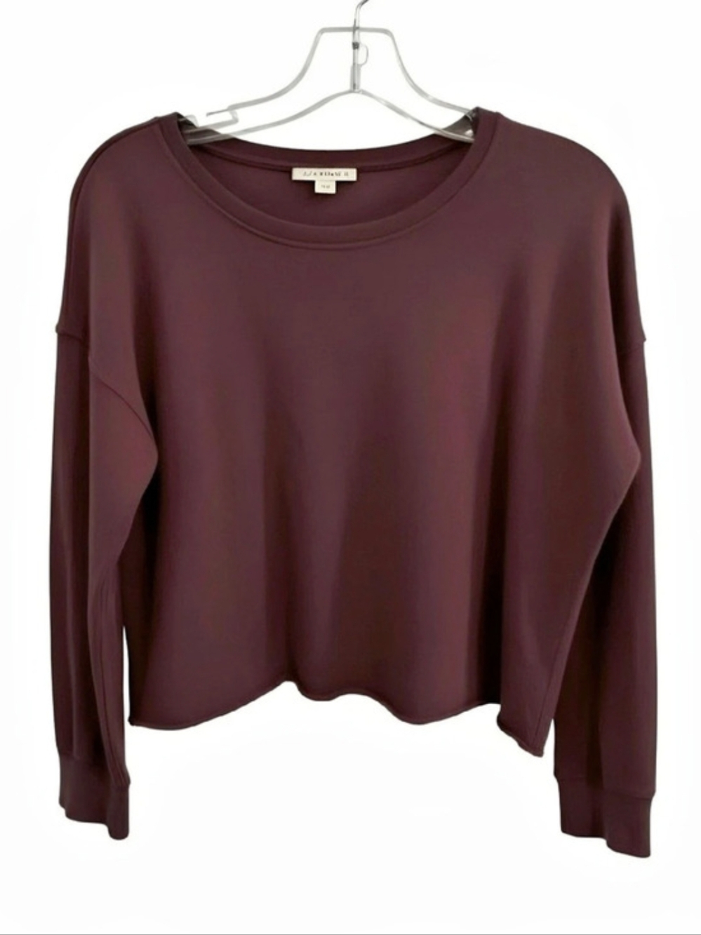 Eileen Fisher Organic Cotton Cropped Top Size Medium